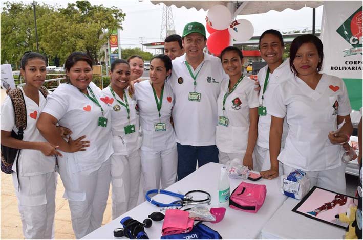 Brigada de Salud realizada por la Corporación Bolivariana del Norte (CBN).