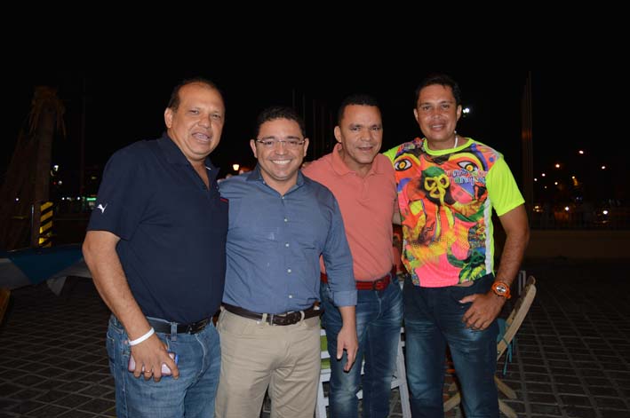 Emiro Ochoa, Rafael Martínez, Yoni Cantillo y Julio Lobo. 