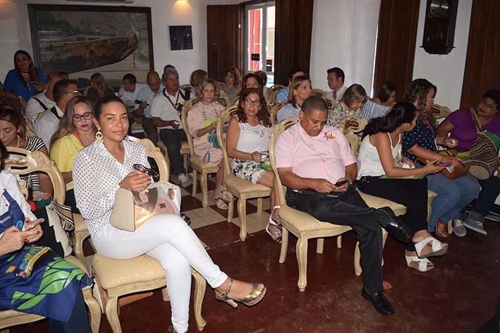 El lanzamiento tuvo lugar en el restaurante Rocoto, del cual es propietario uno de los chefs invitados, Fabián Rodríguez, quien estará haciendo una muestra de su menú en la tarima principal de Sabor Barranquilla. 