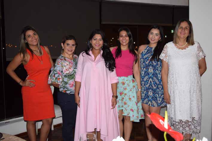 Jocelyn Romero, María Juliana Pérez, Ana María Rincón, Andrea Segrera, Tulia Rojas Asmar.