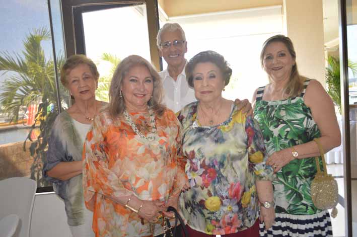 Manolo Herrera, Clara de Herrera, Helina Díaz Granados, Nohema Pinedo, Cecilia De Andréis.