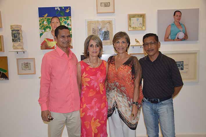 Luigi Pardo, Ana Isabel Diez, María Claudia Solano, Carlos Suarez.