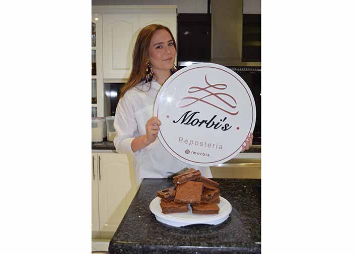 Cristina Margarita Friebe De Las Salas, es la creadora de estos deliciosos Brownies.