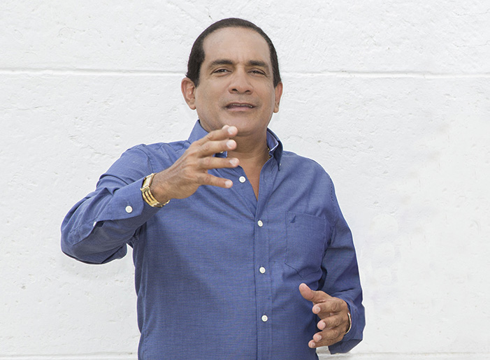 Rafa Manjarrez, cantautor de la música vallenata, 