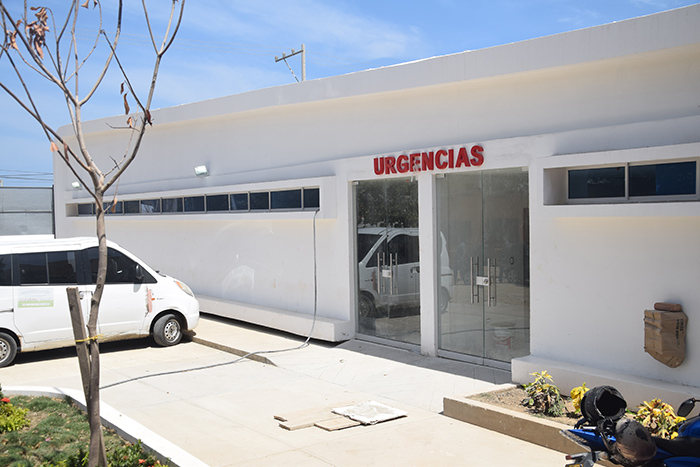 El centro de salud de Taganga fue entregado el pasado 29 de agosto de este año.