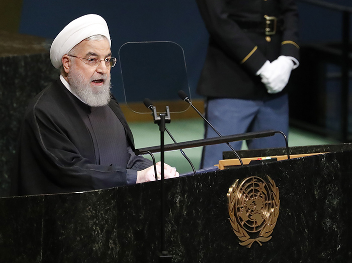 Rohaní acusó además a EE.UU de estar enfrentándose al "multilateralismo", ya que es el único país que ha decidido retirarse del acuerdo nuclear de Irán