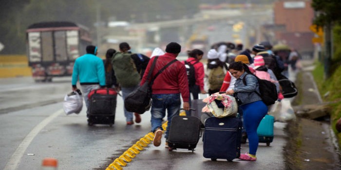 La falta de alimentos se convierte en el principal problema para quienes atraviesan a diario la frontera entre Venezuela y Colombia.