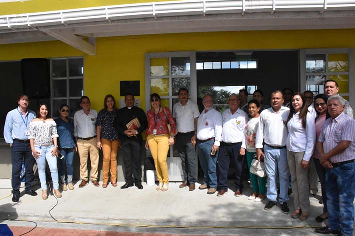 La Caja de Compensación Familiar del Magdalena igualmente presentó a la comunidad de Aracataca, algunos de los servicios que serán ofrecidos desde la biblioteca.