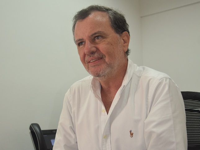 César Riascos Noguera, presidente de la Cámara de Comercio de  Santa Marta para el Magdalena.