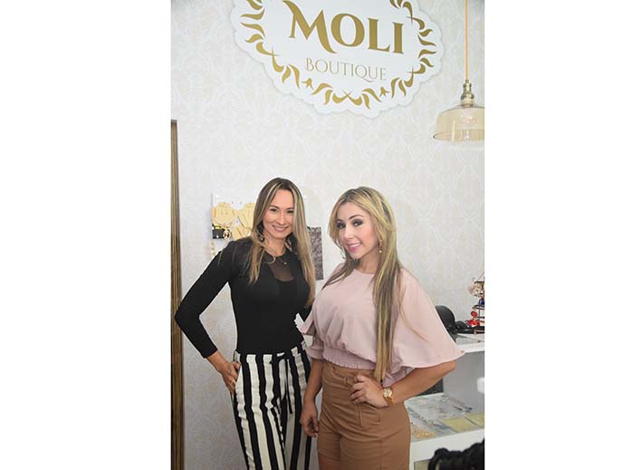 Viancy Camacho y Johanna Bernier son las creadoras de Moli Boutique.