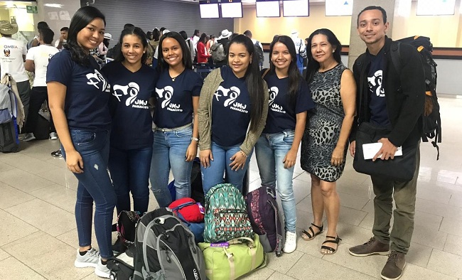 Alejandra Cañas, Martha Núñez, Laura Maestre, Bryan Maestre, Laura Gamero, Lizeth Domínguez y Eddy De La Hoz, ya están en Panamá.