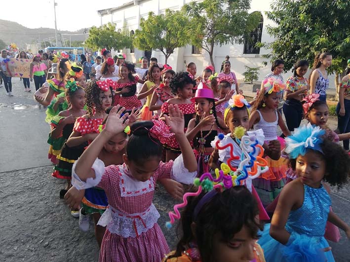 El Carnaval Infantil es un evento apoyado por el Ministerio de Cultura, a través del Programa Nacional de Concertación Cultural.