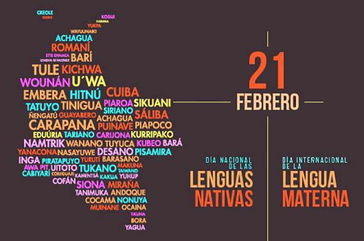 En Colombia existen 69 lenguas nativas