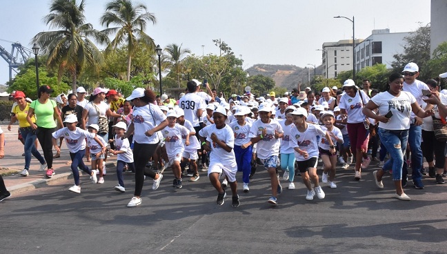 En la actividad participaron alrededor de 600 niños y niñas desde los cinco hasta los 14 años de edad de la ciudad y el municipio de la Zona Bananera.