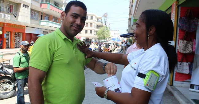 Los donativos ayudaran a que la Cruz Roja Seccional Magdalena siga trabajando por el departamento.