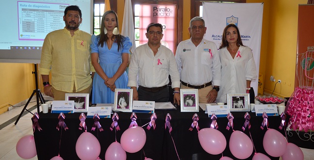 Anselmo Hoyos, Adolfo López Sierra, Linda Cabarcas Suarez, Rafael Martínez y Gloria La Torre.