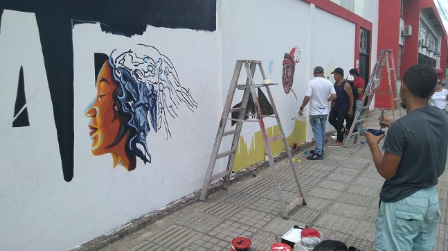 Mural en Arauca - Foto: MinCultura.