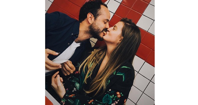 Ana Laura junto al empresario, Juan Pablo Dávila. ‘It is just a taco love story’… foto tomada de Instagram.