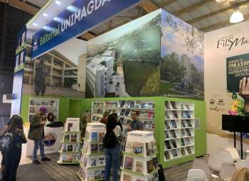 Reconocimiento de la Universidad del Magdalena en Feria del Libro en Bogotá