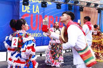 En pleno desarrollo de la versión 38 del festival, la cumbia fue proclamada como Patrimonio Cultural de la Nación.
