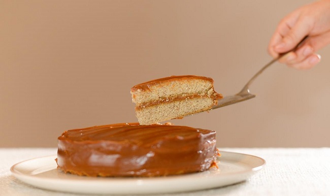 El arequipe y el chocolate utilizados son preparados por ellos mismos con recetas alternativas y sin azúcar. 
