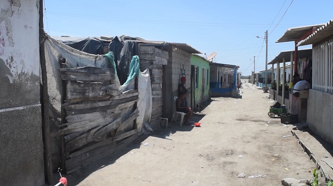 Desolación en el barrio La 40 de Tasajera, ubicado a un costado del peaje. Al menos 22 de las 45 víctimas mortales residían en ese sector.