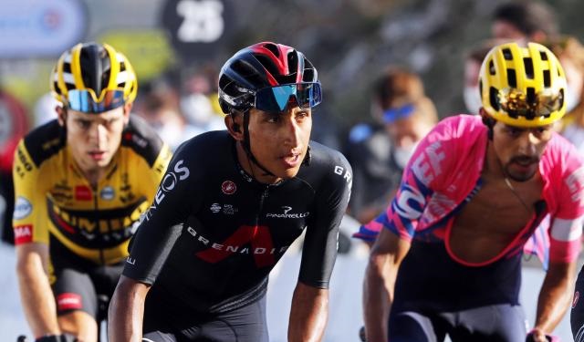 Egan Bernal, líder del equipo Ineos que participará en el Giro de Italia.