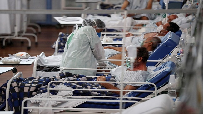 Brasil, uno de los tres países en el mundo más afectado por la pandemia.