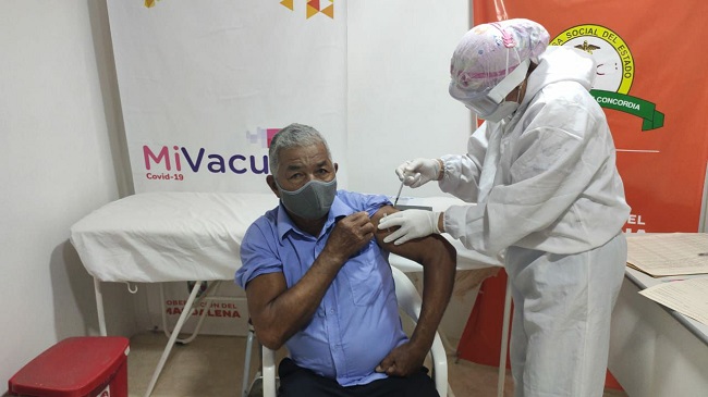La alcaldía y su cartera de Salud esperan la llegada de otro lote de vacunas para iniciar con la etapa tres en el municipio.