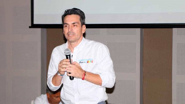 Carlos Ordosgoitia Sanin, alcalde de Montería.