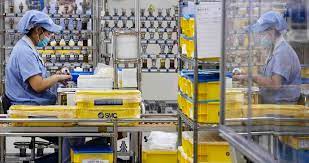 Según el DANE, el Índice de Producción Industrial en el primer cuatrimestre del año aumentó un 6,7 %, respecto al mismo periodo del año anterior.