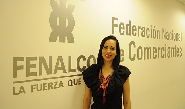 Directora ejecutiva de Fenalco Santa Marta, Angélica Silva Franco.
