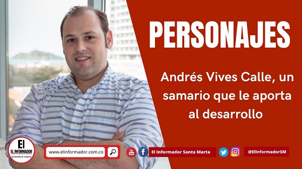 Andrés Vives llegó a la Cámara de Comercio en 2014 a ocupar el cargo de director de Desarrollo Empresarial. Desde 2019 también es director de competitividad de la entidad. 