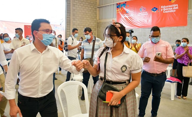 La gobernación suministró una megadotación de elementos de bioseguridad contra el coronavirus que garantizará un seguro retorno a clases.