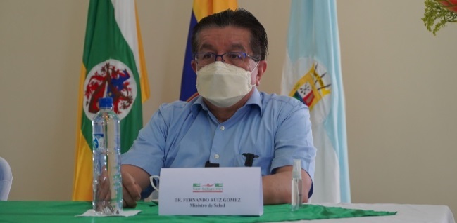 Fernando Ruiz, ministro de Salud.