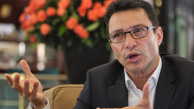 Carlos Caicedo Omar, Gobernador del Magdalena.