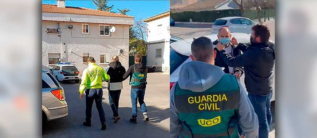 Freddy Castillo Carrillo, fue capturado por la Policía de España y Colombia en un operativo en Madrid.