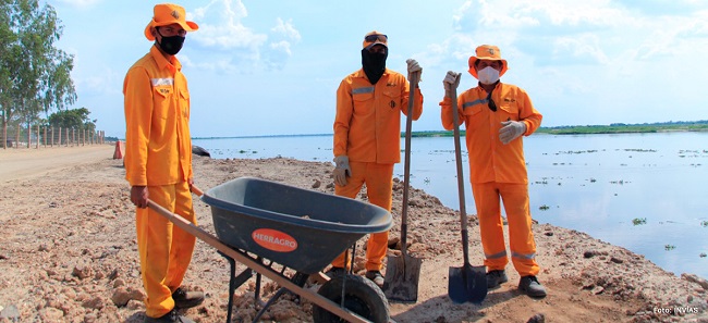 Las obras serán realizadas de manera integral, mediante la protección de orilla, dragado y jarillon de protección de inundación.