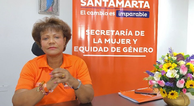 Carlina Sánchez, Secretaria de la Mujer y Equidad de Género.
