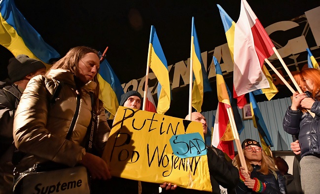 Varios países hicieron un llamado a que se respete la soberanía de Ucrania y lamentaron profundamente los acontecimientos recientes en ese país, en referencia a la invasión rusa.