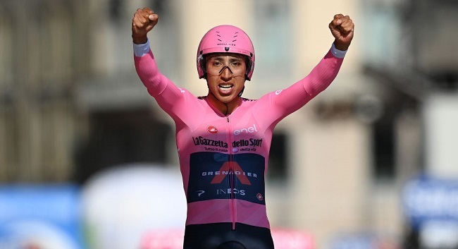 Egan Bernal se mantiene como el mejor colombiano en la clasificación UCI pese a no haber corrido ninguna competición en este 2022.