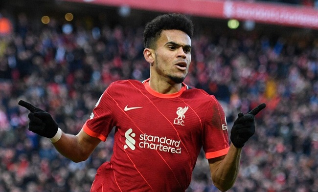 Luis Díaz, la figura del partido de este fin de semana con Liverpool frente al Brighton.