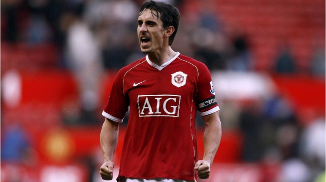 Gary Neville, exjugador de Manchester United.
