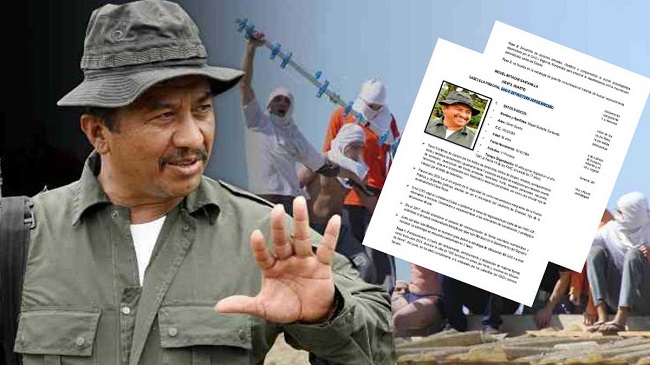 Miguel Botache Santillana, alias ‘Gentil Duarte’, jefe de una de las disidencias de las Farc.