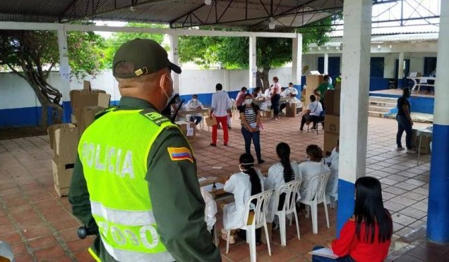 El Consejo Electoral pidió fortalecer la presencia militar en el corregimiento de Guachaca, para no repetir lo sucedido el pasado 13 de marzo.