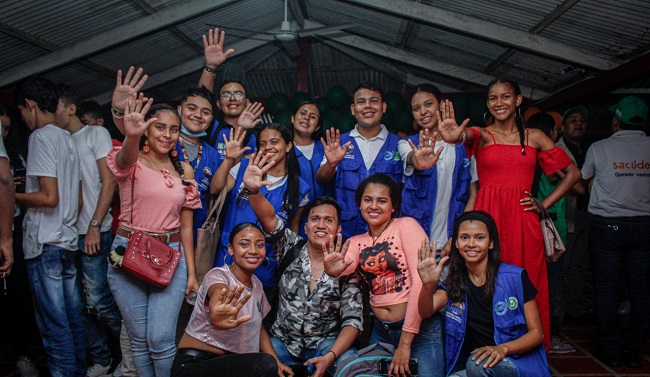El impacto del programa ‘Sacúdete’ en Cesar ha sido muy importante en municipios como Manaure, que por muchos años ha venido atravesando situaciones de conflicto armado.