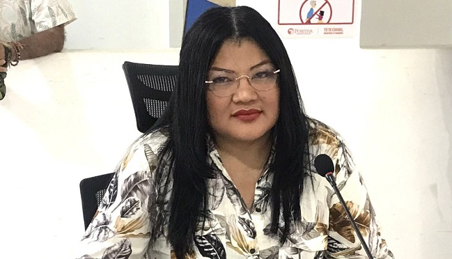 Martha García, concejal del Distrito de Santa Marta.