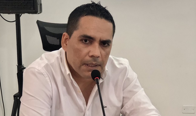 Enrique González, concejal del Distrito de Santa Marta.