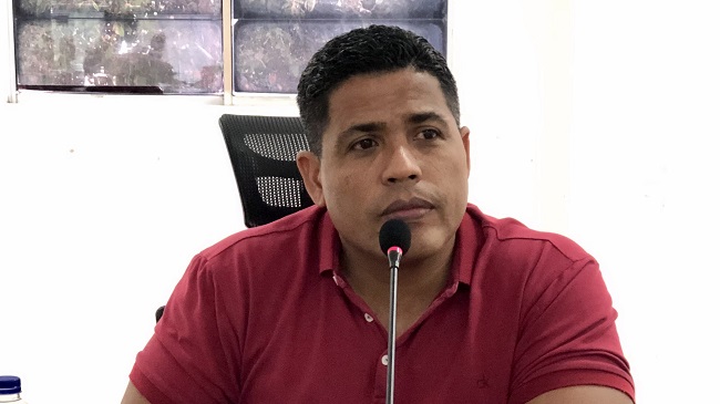 Yesid Ospino, concejal del Distrito de Santa Marta.