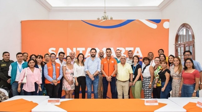 Víctor Medina, secretario encargado de Promoción Social, Inclusión y Equidad, es quien estuvo a cargo de la concertación de acuerdos con la población migrante.